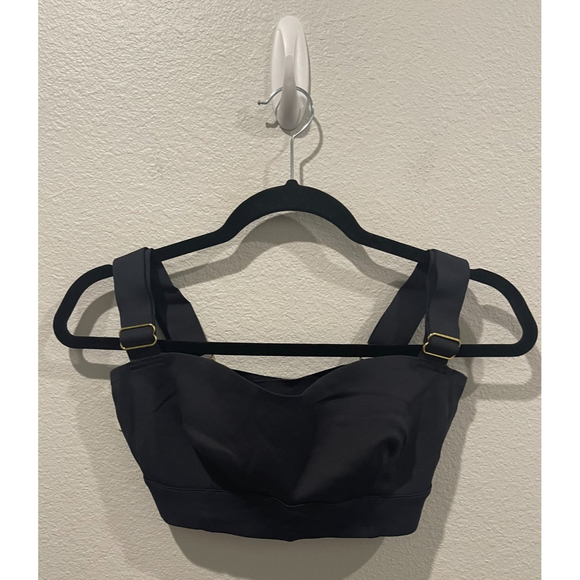 FREE PEOPLE Naomi Longline Black Bra - Picture 4 of 7